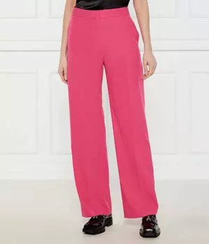 Брюки Relaxed fit Hugo, розовый