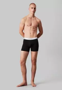 Брюки RELAXED FIT TRUNK ICON 3 PACK Calvin Klein Underwear, черный