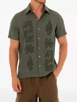 Брюки Rene Agua Bendita, коричневый