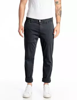 Брюки REPLAY Slim fit Chino Pants, темно-серый