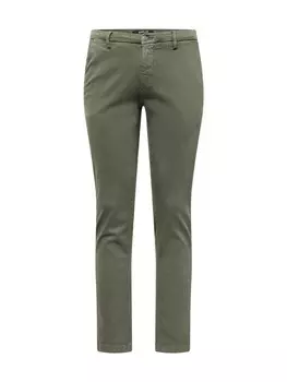 Брюки REPLAY Slim fit Chino Pants, зеленый