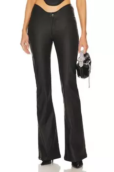 Брюки retrofete Wynona, цвет Coated Black