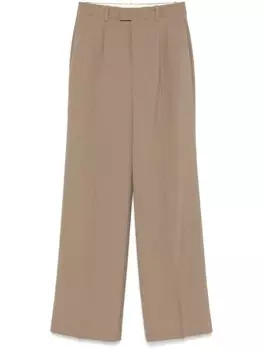 Брюки Rhe с одной складкой, коричневый