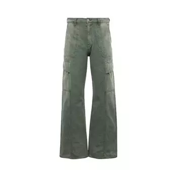 Брюки Rhude Canvas Cargo Pants, цвет Sage Green