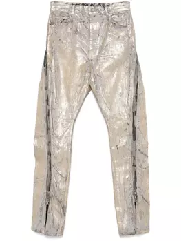 Брюки Rick Owens Bolan Banana, золотой
