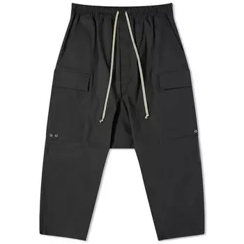 Брюки Rick Owens Cargo Cropped, черный