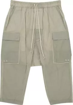 Брюки Rick Owens Cropped Cargo Pant 'Pearl', белый