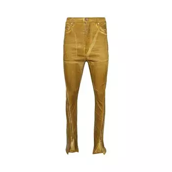 Брюки Rick Owens DRKSHDW Bolan Banana Pants Ochre, желтый