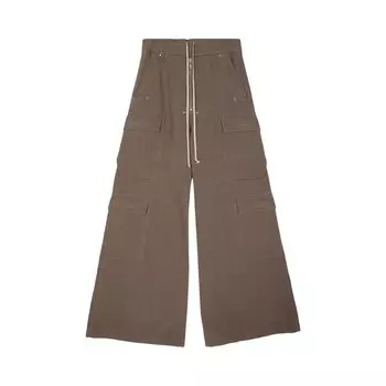 Брюки Rick Owens DRKSHDW Double Cargo Jumbo Pants, коричневый