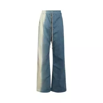 Брюки Rick Owens DRKSHDW Geth Belas Denim Pants 'Toothpaste Degrade', синий