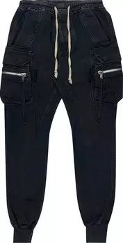 Брюки Rick Owens Mastodon Cargo Pants 'Black', черный
