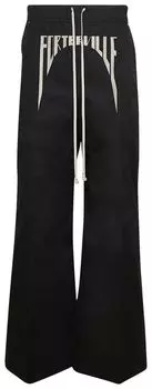Брюки Rick Owens Porterville Wide Bela Pants 'Black/Pearl', черный