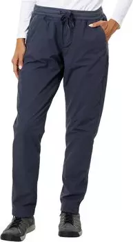 Брюки Ripstop на флисовой подкладке без застежки L.L.Bean, цвет Carbon Navy