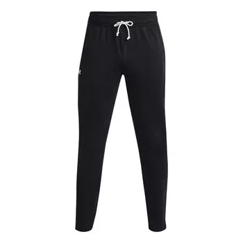 Брюки rival terry pants 'black' Under Armour, черный
