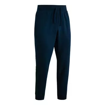 Брюки rival wordmark jogger fleece pants 'black' Under Armour, черный