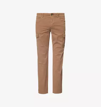 Брюки Ronin Cargo прямого кроя из эластичного хлопка. Paige, цвет dusty trail