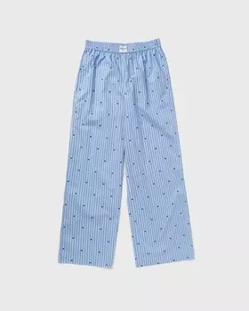 Брюки Rotate Birger Christensen Highwaisted Pants, цвет blue logo stripe + serenity comb.
