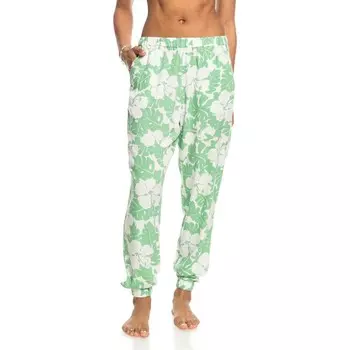 Брюки Roxy Easy Peasy, зеленый