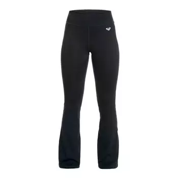 Брюки Roxy Heart Into It Flare Sweat, черный