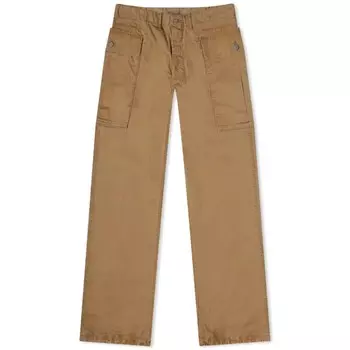 Брюки Rrl Infantry Cargo, хаки