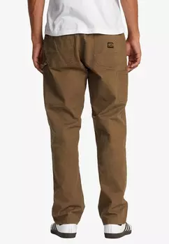 Брюки RVCA, коричневый