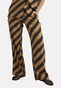 Брюки RVCA, коричневый