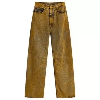 Брюки с 5 карманами Mm6 Maison Margiela, желтый