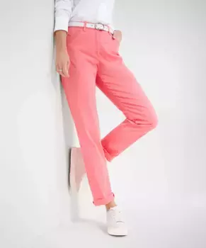 Брюки с 5 карманами RAPHAELA by BRAX "Стиль CORRY", розовый