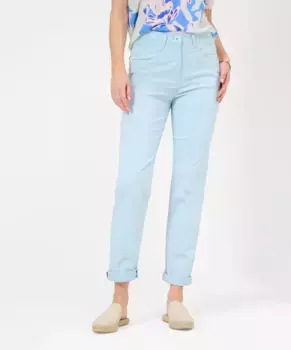 Брюки с 5 карманами RAPHAELA by BRAX "Стиль LAURA NEW", синий