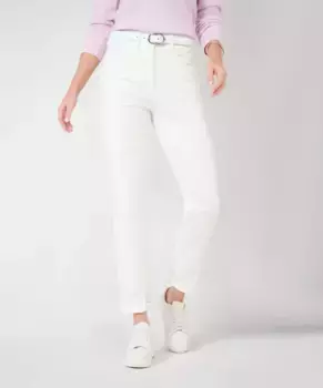 Брюки с 5 карманами RAPHAELA by BRAX "Стиль LAURA NEW", кремовый