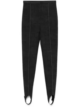 Брюки с эффектом меланжа Philosophy Di Lorenzo Serafini, серый