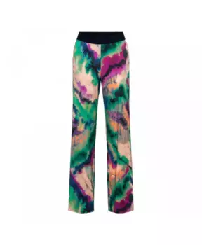 Брюки с эффектом покраски &Co Woman, мультиколор