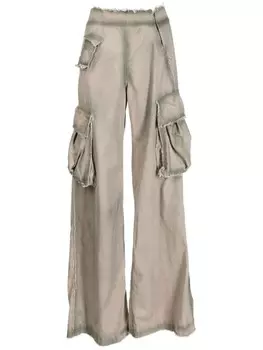 Брюки с эффектом потертости Ground Zero, зеленый