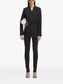 Брюки с эффектом запаха Ottolinger, черный