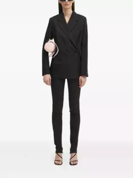 Брюки с эффектом запаха Ottolinger, черный