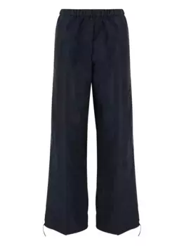 Брюки с эластичным поясом ASPESI, синий