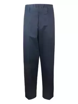 Брюки с эластичным поясом EMPORIO ARMANI, синий