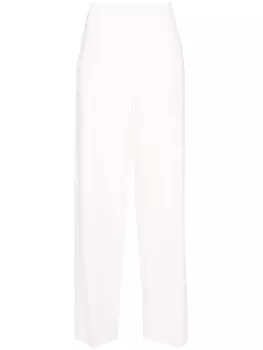 Брюки с эластичным поясом Fabiana Filippi, белый
