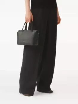 Брюки с эластичным поясом Fabiana Filippi, черный