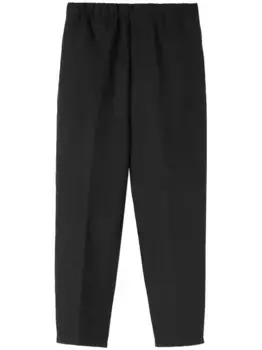 Брюки с эластичным поясом JIL SANDER, черный