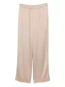 Брюки с эластичным поясом Marina Rinaldi, нейтральный