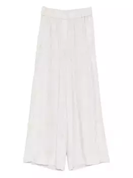 Брюки с эластичным поясом Peserico, нейтральный