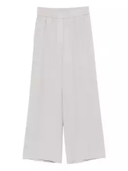 Брюки с эластичным поясом Peserico, серый