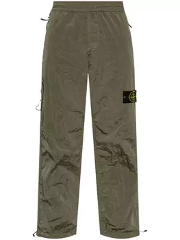 Брюки с эмблемой компаса Stone Island, зеленый
