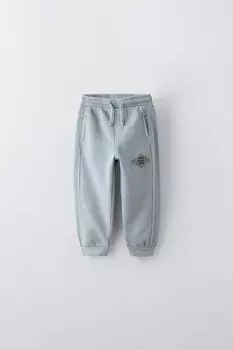 Брюки с этикеткой ZARA, синий