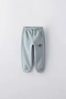 Брюки с этикеткой ZARA, синий