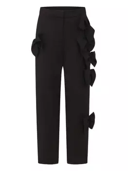 Брюки с бантами Simonetta, черный