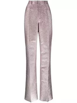 Брюки с блестками Dsquared2, розовый