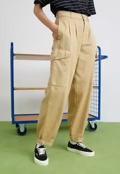 Брюки с боковыми карманами Collins Pant Carhartt WIP, бежевый