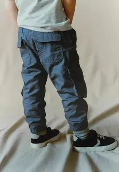Брюки с боковыми карманами Lined Standard Next, синие